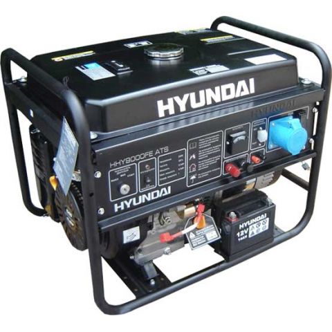 Бензогенератор  Hyundai HHY 9000FE ATS