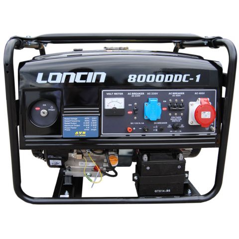 Бензогенератор Loncin LC8000DDC-1
